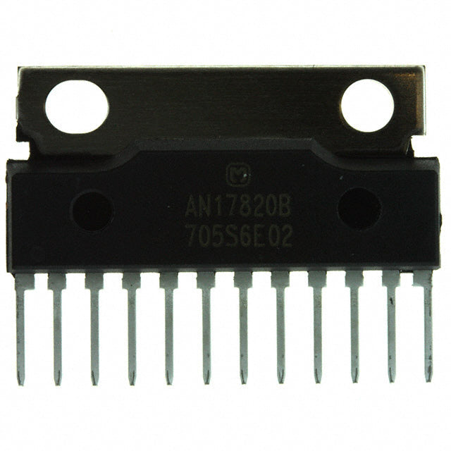 AN17820B Panasonic Electronic Components Amplificateur stéréo IC AA classe AB 7,5 W 12 SIL