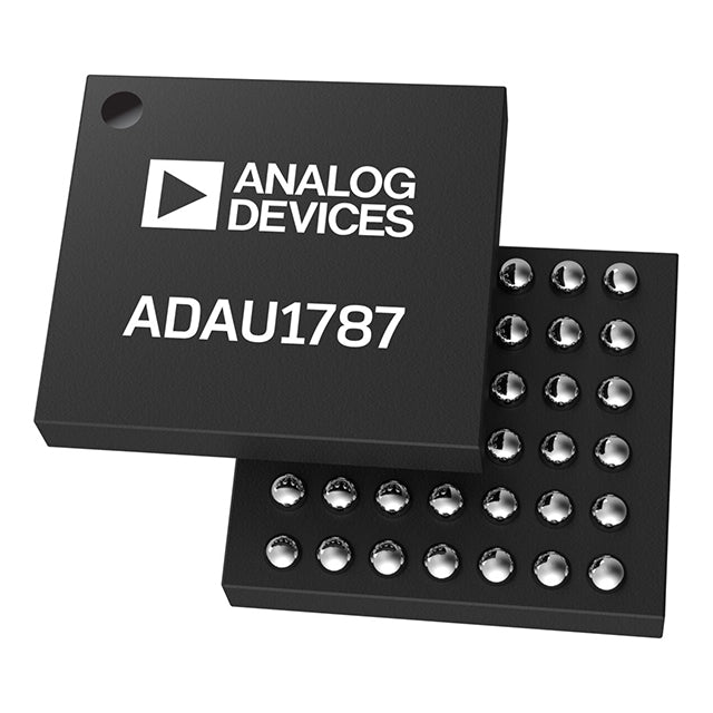 ADAU1787BCBZRL7 Analog Devices Inc. Analog Devices Inc. IC-Codec mit 4 ADCs und 2 DACs, energiesparend, AU