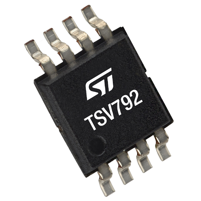 TSV792IST STMicroelectronics CI IOABA HAUTE BANDE PASSANTE (50 MHz) FAIBLE DÉCALAGE