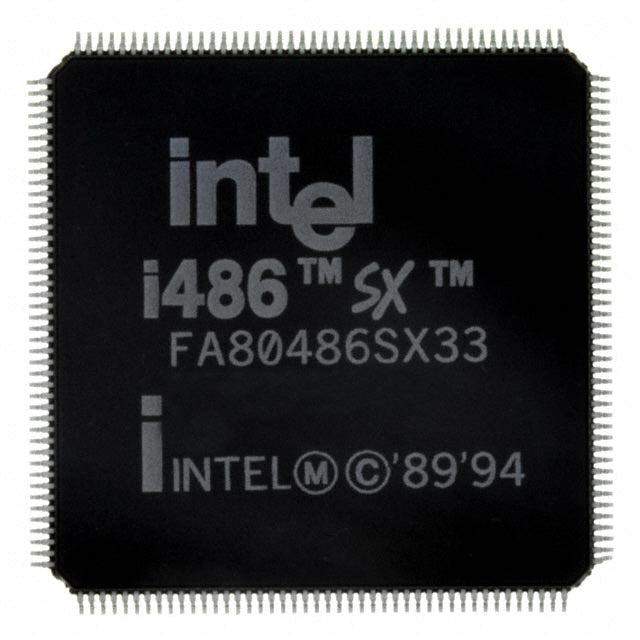 FA80486SXSF33 Intel Intel IC MPU I486 33MHZ 176TQFP