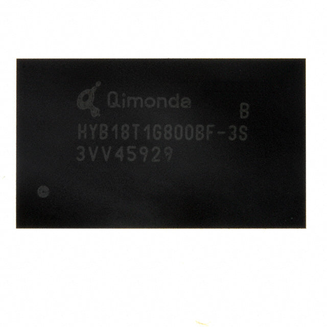 HYB18T1G800BF-3S Qimonda Circuit intégré de mémoire DRAM 1 Gbit parallèle 68 TFBGA