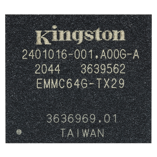EMMC64G-TX29-8AC01 Kingston IC-Speicher EMMC 5.1 (HS400) 153B 64GB