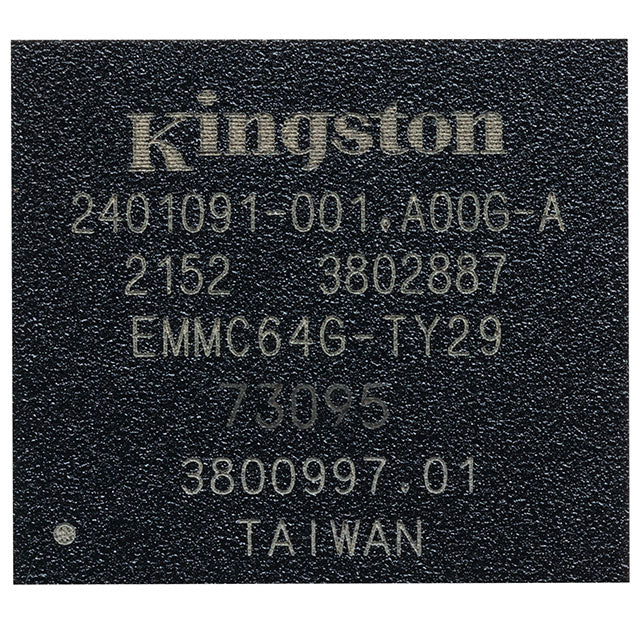 EMMC64G-TY29-5B111 Kingston Technology IC-Speicher FLASH 512 GBIT EMMC 153WFBGA