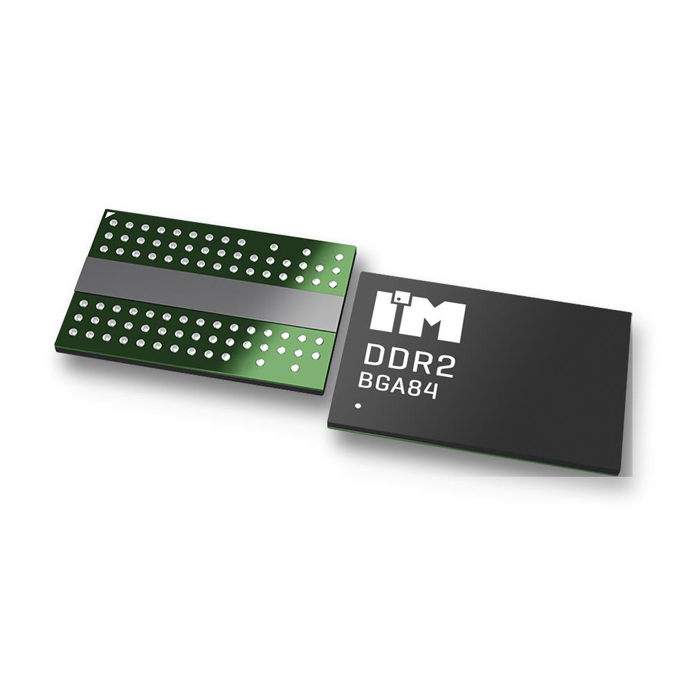 IM5116D2DDBG-25 Intelligent Memory Ltd. IC-Speicher DDR2 512 MB, 1,8 V, 32MX16, 400 MHz