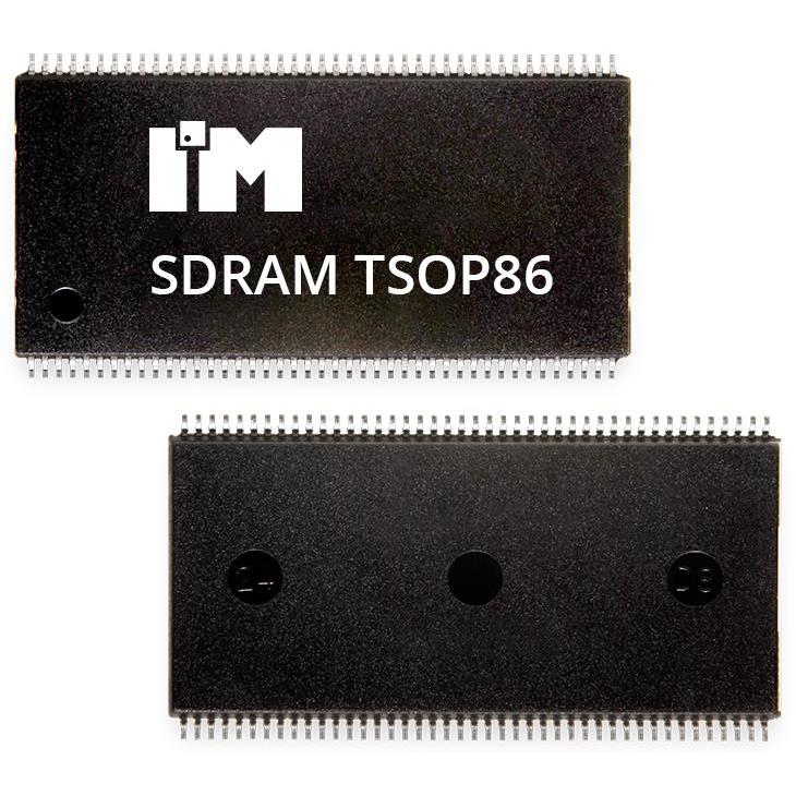 IM1232SDBATG-6I Intelligent Memory Ltd. Mémoire SDRAM intégrée, 128 Mo, 3,3 V, 4MX32, 166 MHz
