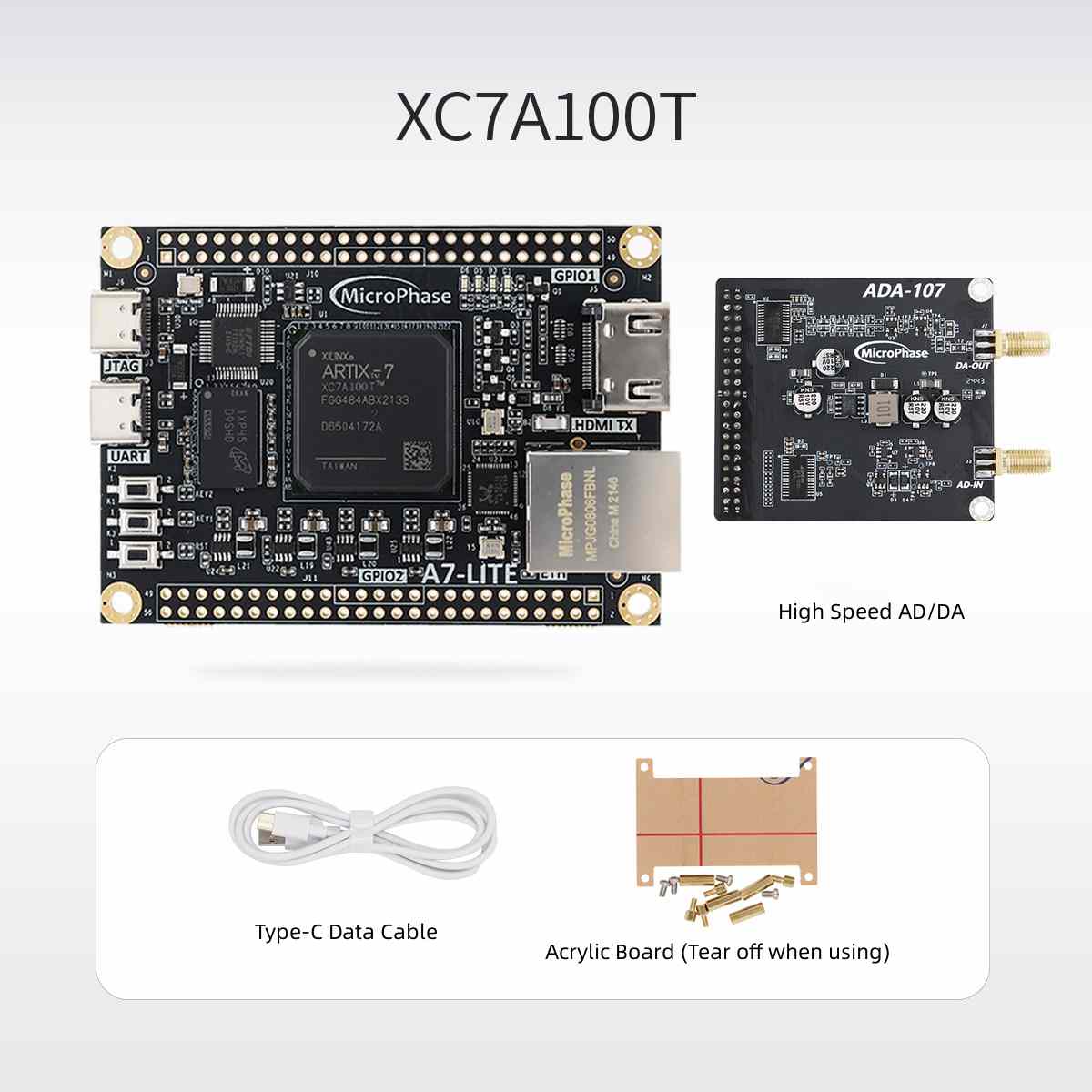 XC7A100T-2FGG484I AMD IC FPGA 285 I/O 484FBGA