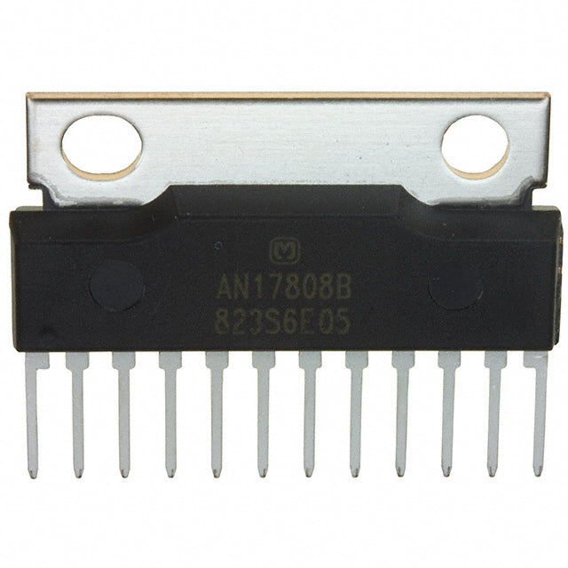AN17808B Panasonic Electronic Components Amplificateur stéréo classe AB IC AA 7W 12SIL Original Authentic IC Component
