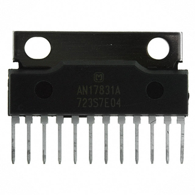AN17831A Panasonic Electronic Components Amplificateur stéréo classe AB IC AA 44 W 12 SIL Original Authentic IC Component