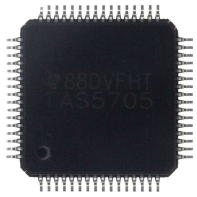 TAS5705PAPR Texas Instruments IC AA AMP CLASS D STER 20W 64HTQFP Original Authentic IC Component