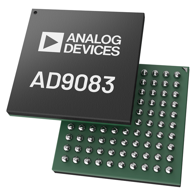 AD9083BBCZ-RL7 Analog Devices Inc. Analog Devices Inc. IC ADC 16BIT SIG-DELTA 100CSPBGA