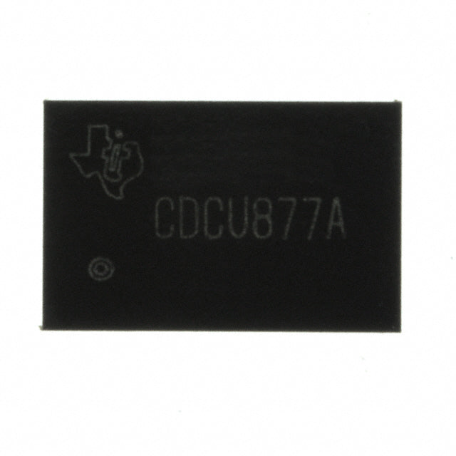 CDCU877AZQLT Texas Instruments Texas Instruments IC ASC PLL CLOCK DRIVER 1.8V 52-BGA