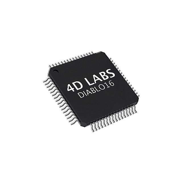 DIABLO16 4D Systems Pty Ltd 4D Systems Pty Ltd IC ASMC GRAPHICS CTLR EMB 64TQFP Original Authentic IC Component