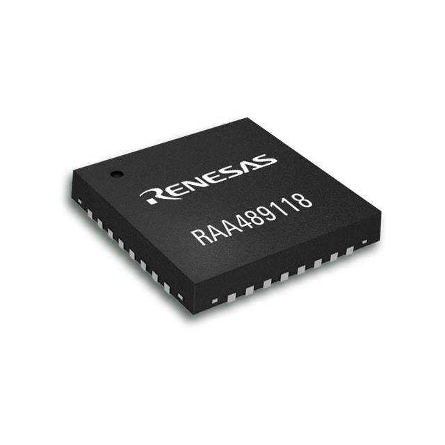 RAA489118A3GNP#MA0 Renesas Electronics Corporation IC BC BUCK-BOOST NARROW VDC BATTERY CH