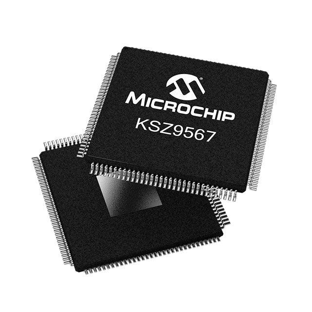 KSZ9567RTXI Microchip Technology Microchip Technology IC CONTROLLER ETHERNET SWITCH 7PORT 128TQFP