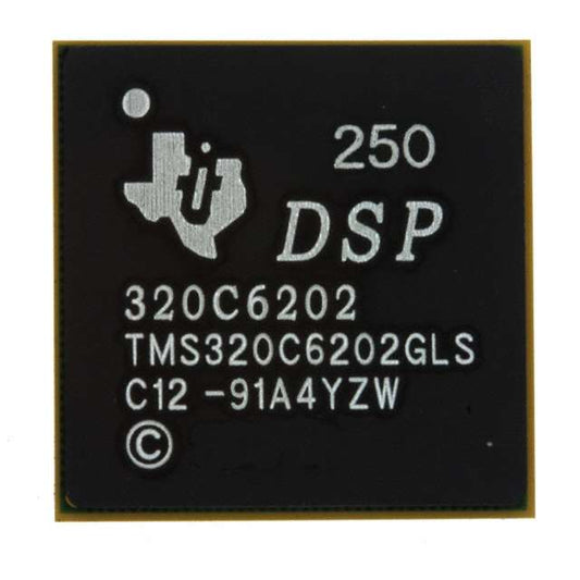 TMS320C6202GLS250 Circuit intégré DSP à virgule fixe 384-BGA Processeurs de signaux numériques (DSP) - Circuits intégrés hautes performances IC by Texas Instruments