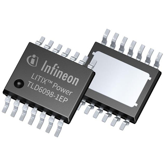 TLD6098-1EP IC LEDD LED DRIVER CTRLR PMOS LED Drivers IC by Infineon Technologies