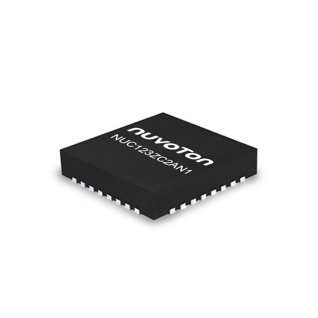 NUC123ZC2AN1 Nuvoton Technology Corporation Nuvoton Technology Corporation IC MCU 32BIT 36KB FLASH 33QFN
