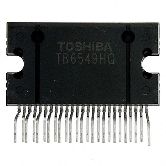 TB6549HQ(O) IC MDC MOTOR DRIVER 10V-27V 25HZIP Motor Driver & Controller ICs - Brushed, Stepper & BLDC Solutions IC by Toshiba Semiconductor and Storage