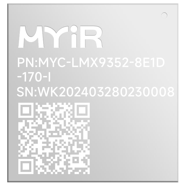 MYC-LMX9352-8E1D-170-I MYIR Tech Limited MYIR Tech Limited Module intégré NXP i.MX93 Original Authentic IC Component