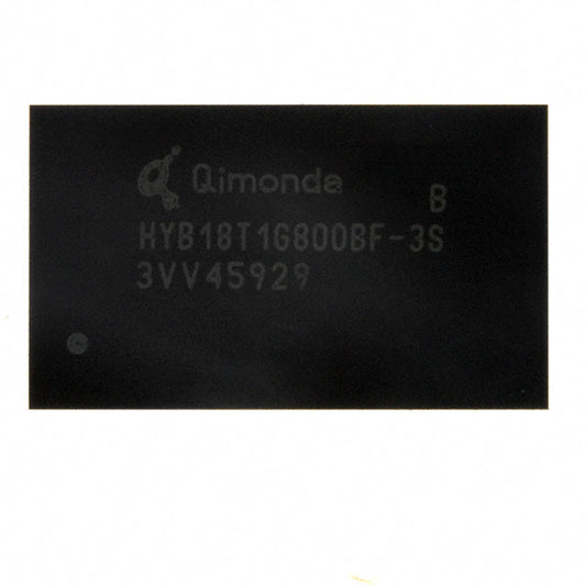 HYB18T1G800BF-3S Circuit intégré de mémoire DRAM 1 Gbit parallèle 68 TFBGA Solutions de mémoire Qimonda - Composants DRAM et semi-conducteurs haute fiabilité IC by Qimonda