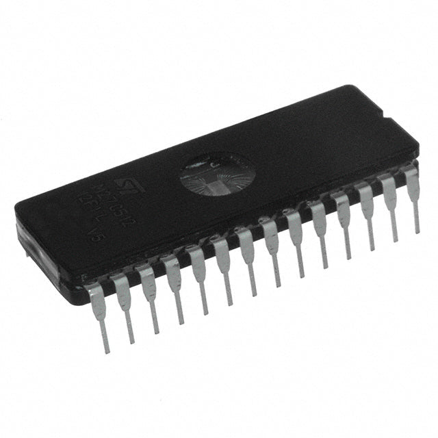 M27C512-12F1 STMicroelectronics IC Memory EPROM 512KBIT PARALLEL 28CDIP