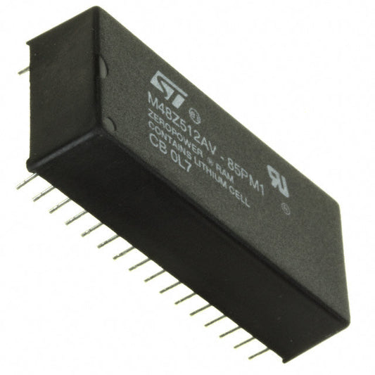 M48Z512AY-70PM1 IC Memory NVSRAM 4MBIT PARALLEL 32PMDIP Memory Semiconductor Devices - EEPROM, Flash, DRAM & SRAM Solutions IC by STMicroelectronics