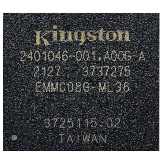EMMC08G-ML36-02F00 IC-Speicher eMMC 5.1 (HS400) 153B 8 GB Kingston Speicherlösungen IC by Kingston