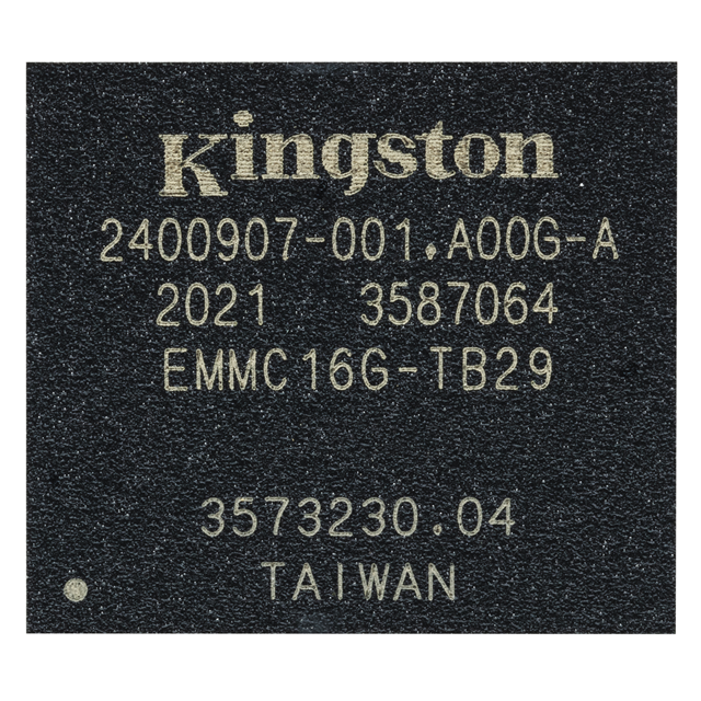 EMMC16G-TB29-90F01 Kingston Technology IC-Speicher FLASH 128 GBIT EMMC 153LFBGA Original Authentic IC Component