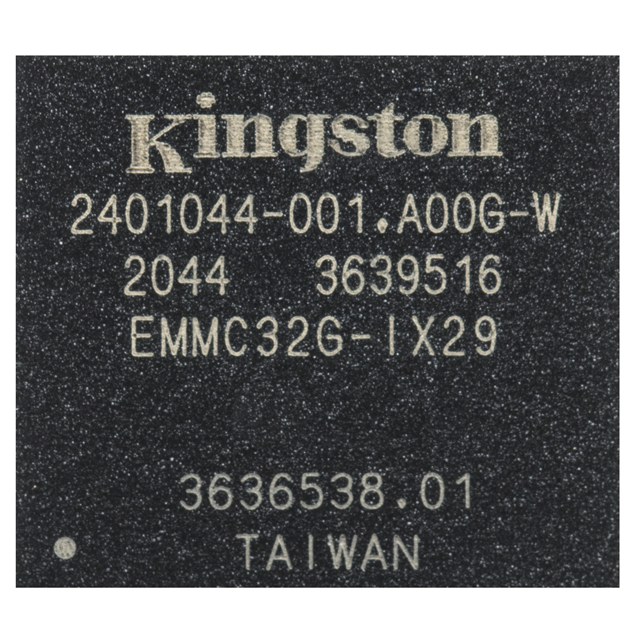 EMMC32G-IX29-8AC01 Kingston IC-Speicher FLASH 256 GBIT EMMC 153FBGA