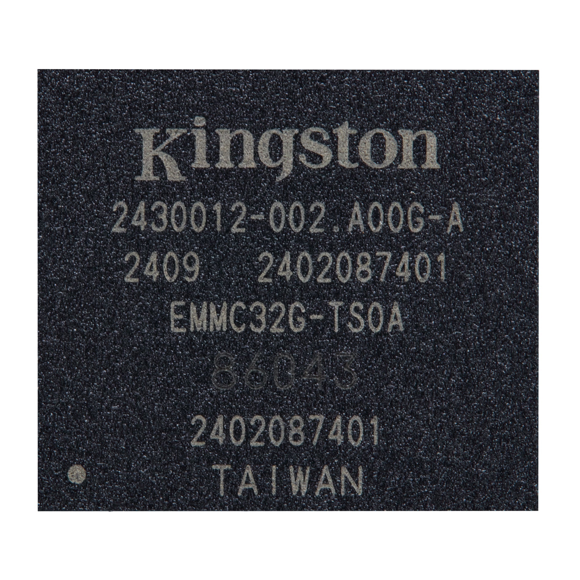 EMMC32G-TS0A-01002 Kingston Technology Circuit intégré mémoire flash eMMC 256 Gbit 153FBGA Original Authentic IC Component