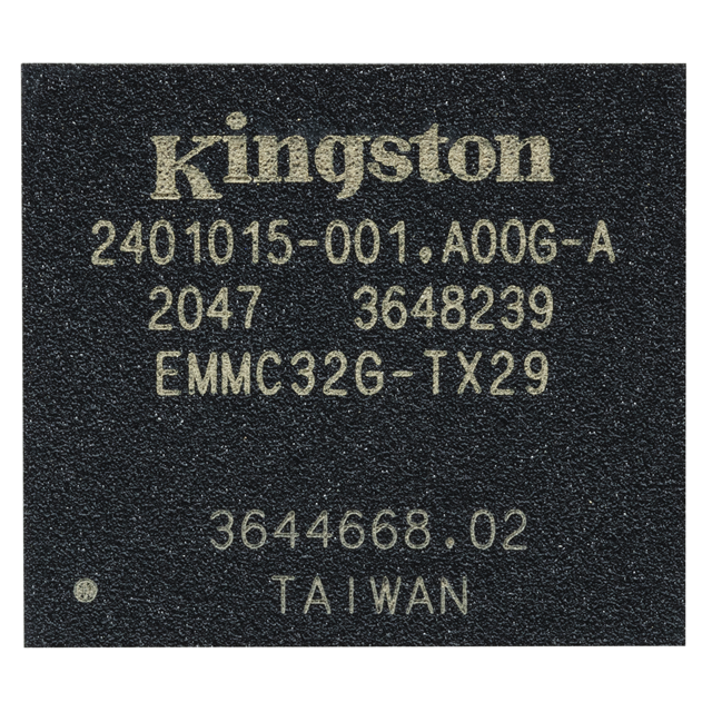 EMMC32G-TX29-8AC01 Kingston IC-Speicher FLASH 256 GBIT EMMC 153FBGA Original Authentic IC Component