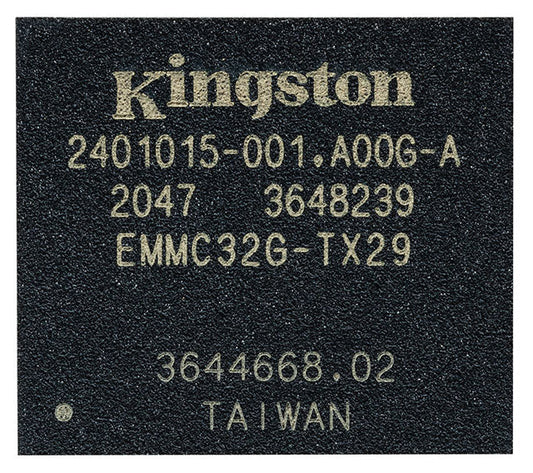 EMMC32G-TX29-8AD01 IC-Speicher FLASH 256 GBIT EMMC 153WFBGA Kingston Technology Speicherlösungen IC by Kingston Technology