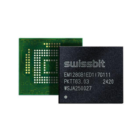SFEM040GB1ED1TO-I-7G-31P-STD IC-Speicher FLASH 320 GBIT EMMC 100BGA Swissbit Industrial Memory & Storage Solutions IC by Swissbit