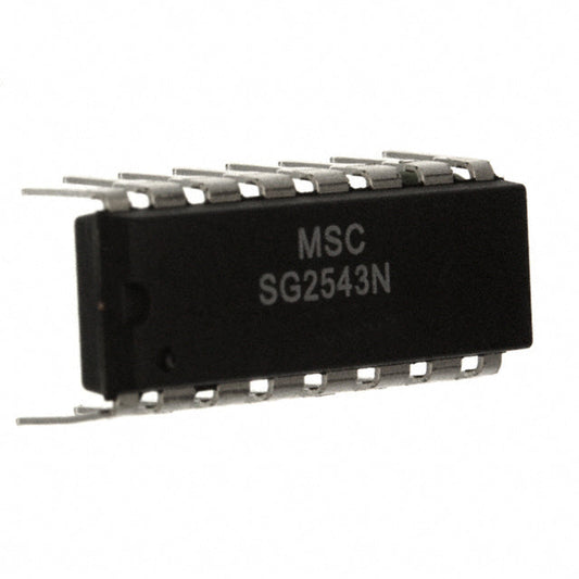 SG2543N Superviseur d'alimentation IC PSCM 16DIP Contrôleurs d'alimentation et circuits intégrés de surveillance de tension IC by Microchip Technology