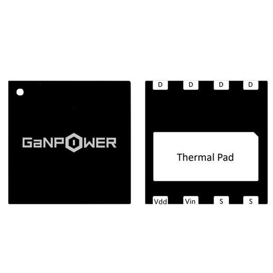 GPIRGIC15DFV Puissance du circuit intégré SPR basé sur un transistor HEMT GaN de puissance Composants de puissance GaN haute performance de GaNPower IC by GaNPower