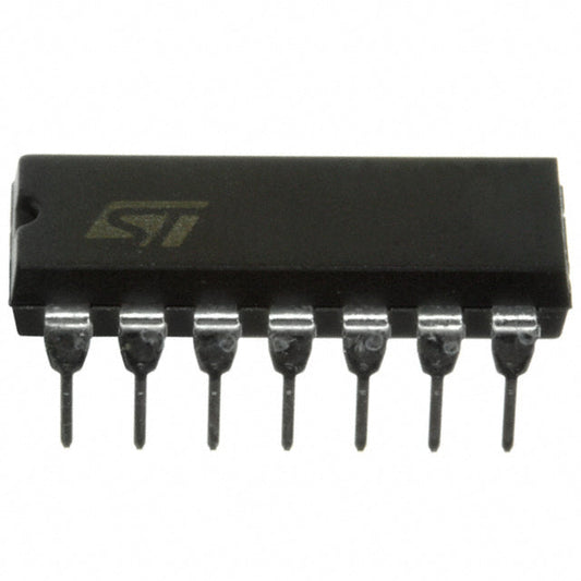 M74HC4016B1R IC SW SWITCH SPST-NOX4 120OHM 14DIP Analog Switches, Multiplexers & Demultiplexers - Precision Signal Routing ICs IC by STMicroelectronics
