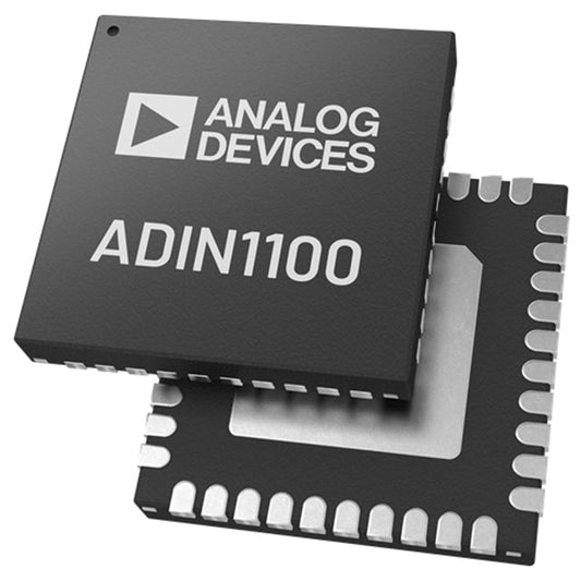 ADIN1100CCPZ-RL Émetteur-récepteur IC TXRX Full/Half 1/1 40LFCSP Pilotes, récepteurs et émetteurs-récepteurs - Circuits intégrés d'interface de communication IC by Analog Devices Inc.