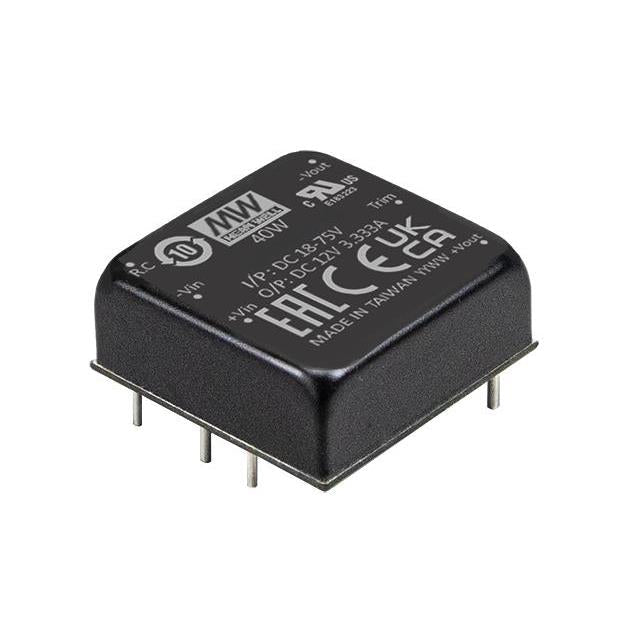 SKMW40G-15 MEAN WELL USA Inc. IC VRDCDCSR 40W;18-75VIN; 15VOUT @2667MA,1"*
