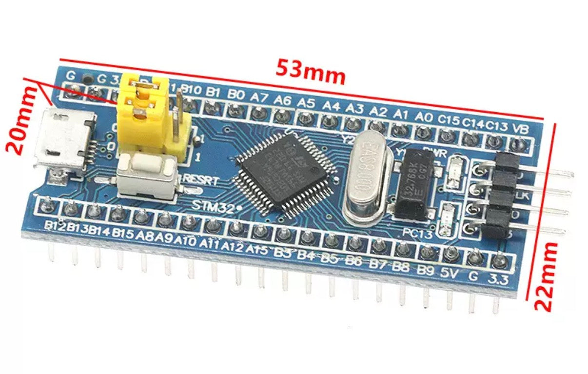 STM32F103C8T6 / C6T6 Development Board – Blue Pill Core Board Starter Kit HQICKEY 